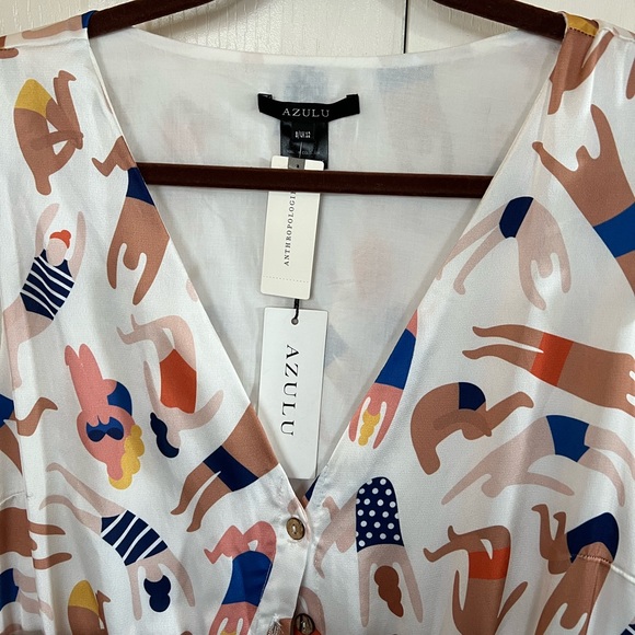 Azulu Swimmers Maxi Dress - NWT - Picture 7 of 7